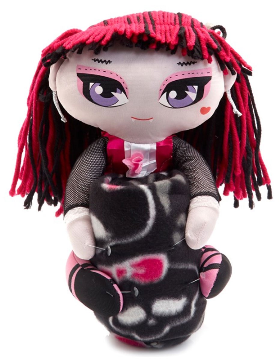Franco Monster High My Beastie Character Doll and Throw Blanket Combo