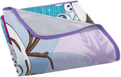 Disney Frozen Micro Raschel - Throw Blanket