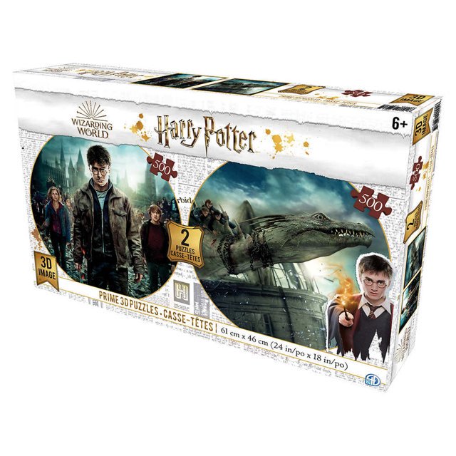 Harry Potter Lenticular Puzzles – 500pc Twin Pack