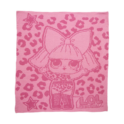 Franco Kids Bedding L.O.L. Surprise Micro Raschel Throw Blanket, 46" x 60"