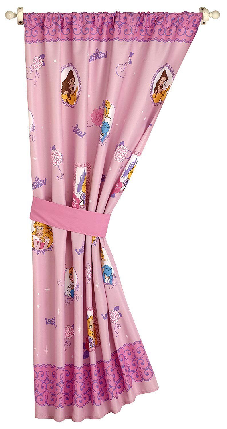 Disney Minnie Fluttery Friends Window Panel and Tieback
