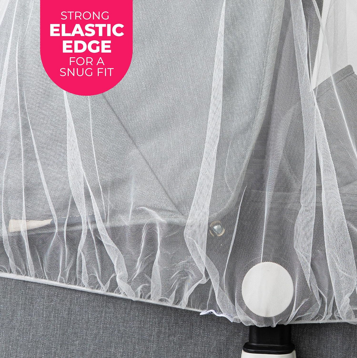 Todays Kids Baby Stroller Net - Breathable Mesh & Multi-Use Bassinet Stroller Cover - Baby Travel Gear for Strollers, Bassinets, Cradles, Playards, & Pack N Plays