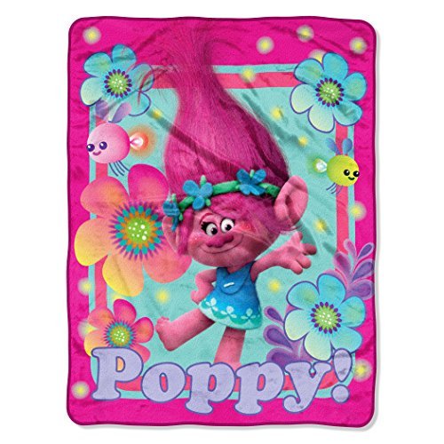 Dreamworks Trolls Silk Touch Throw Blanket 46" x 60"