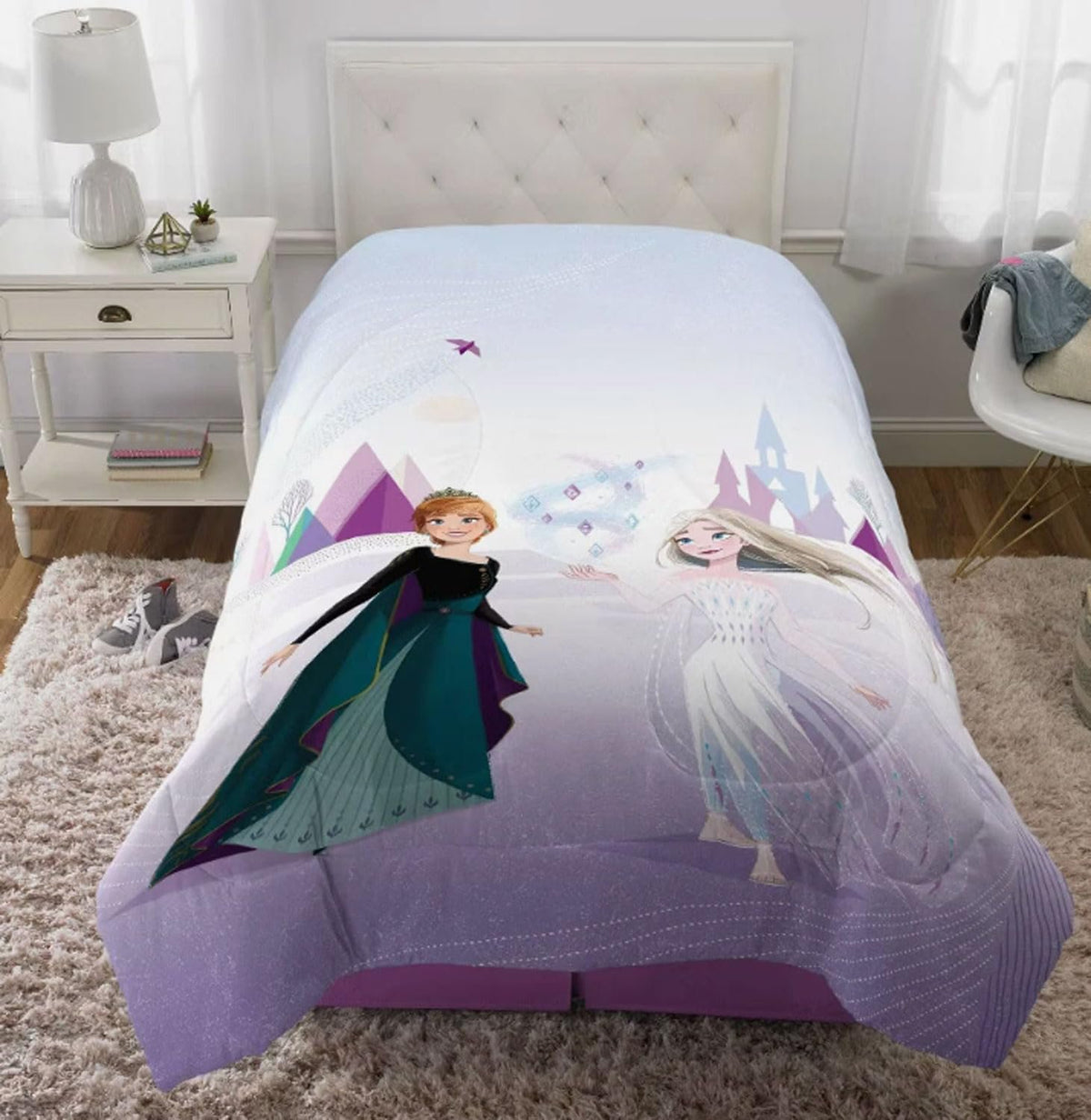 Franco Disney's Frozen 2 Reversible Twin Size Comforter