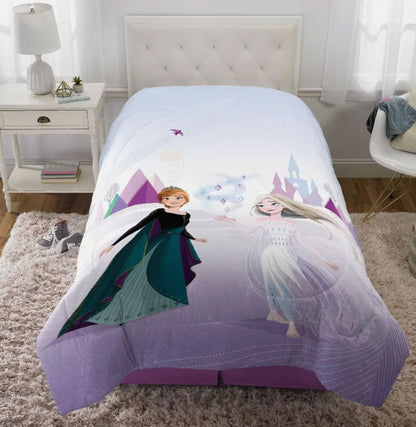 Franco Disney's Frozen 2 Reversible Twin Size Comforter