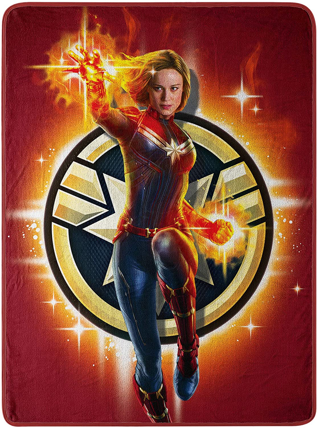 Marvel  Avengers Micro Raschel Throw Blanket, 46" x 60", Multi Color