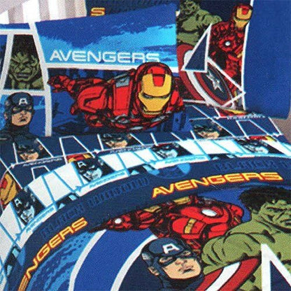 Marvel Comics Avengers Assemble Twin Bed Sheet Set