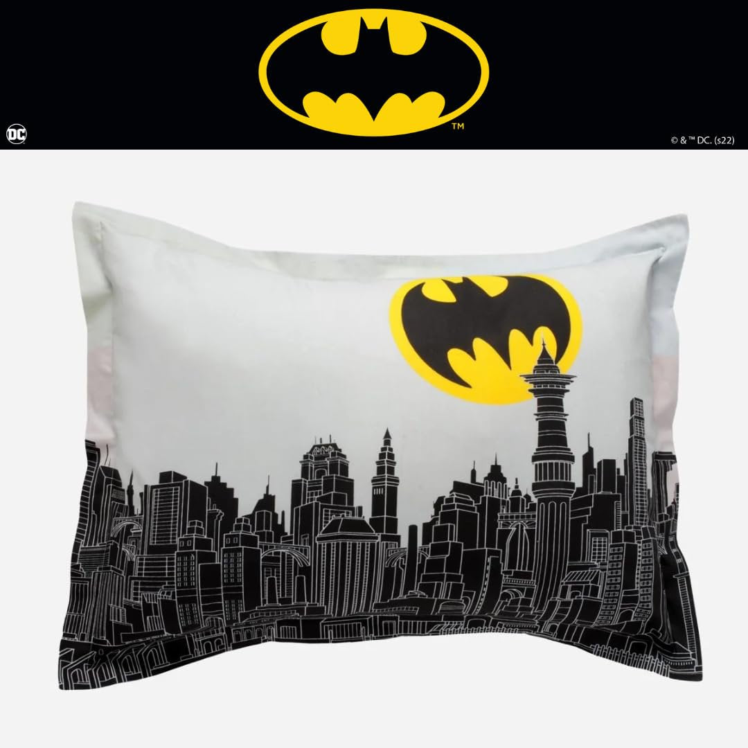 Franco Premium Organic Cotton Batman Twin Duvet Cover with Sham