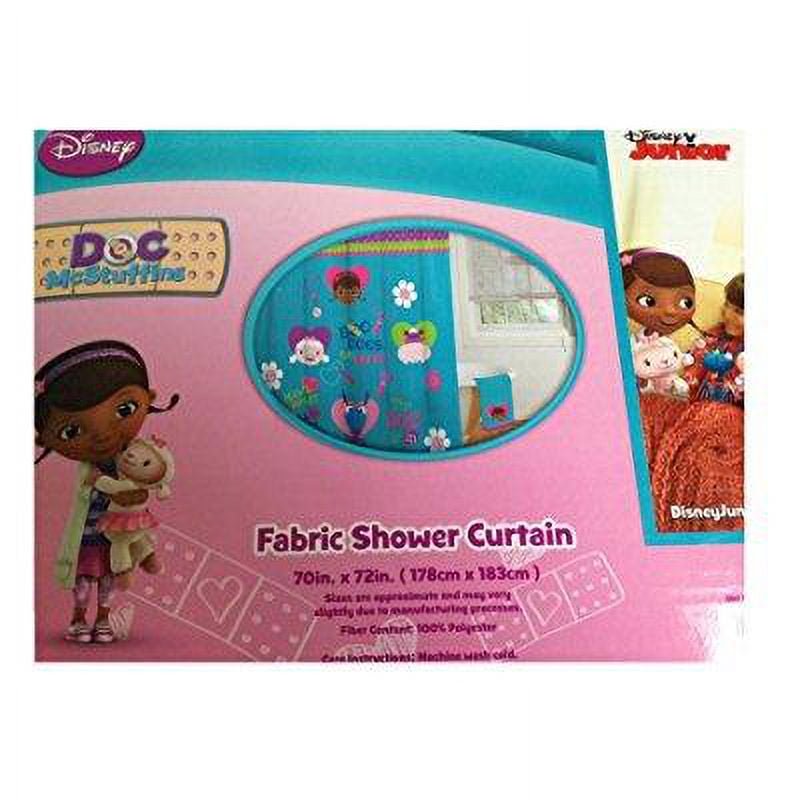 Disney Doc Mcstuffins Boos be gone Fabric Shower Curtain 70in x 72in