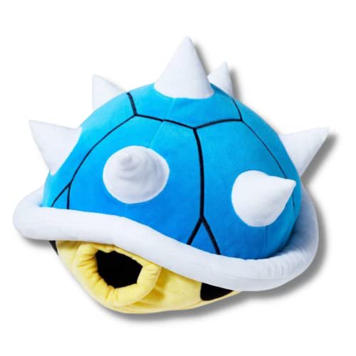 Franco Super Mario Blue Spiny Shell Cuddle Pillow Buddy (Officially Licensed Product)