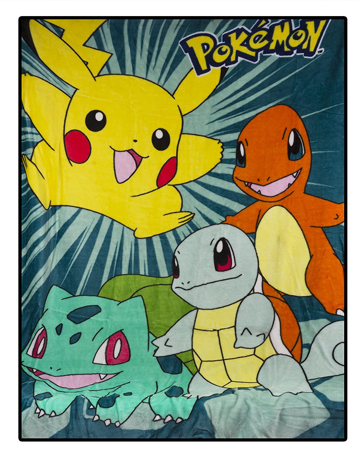 Pokémon, "We Choose" Silk Touch Throw Blanket, 40" x 50", Multi Color