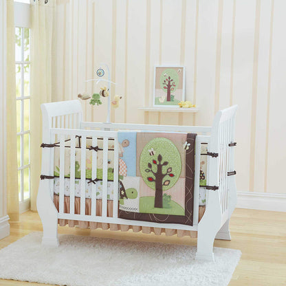 Triboro 2 Just Born 4 Pieces Crib Bedding Set Color: Busy Bee