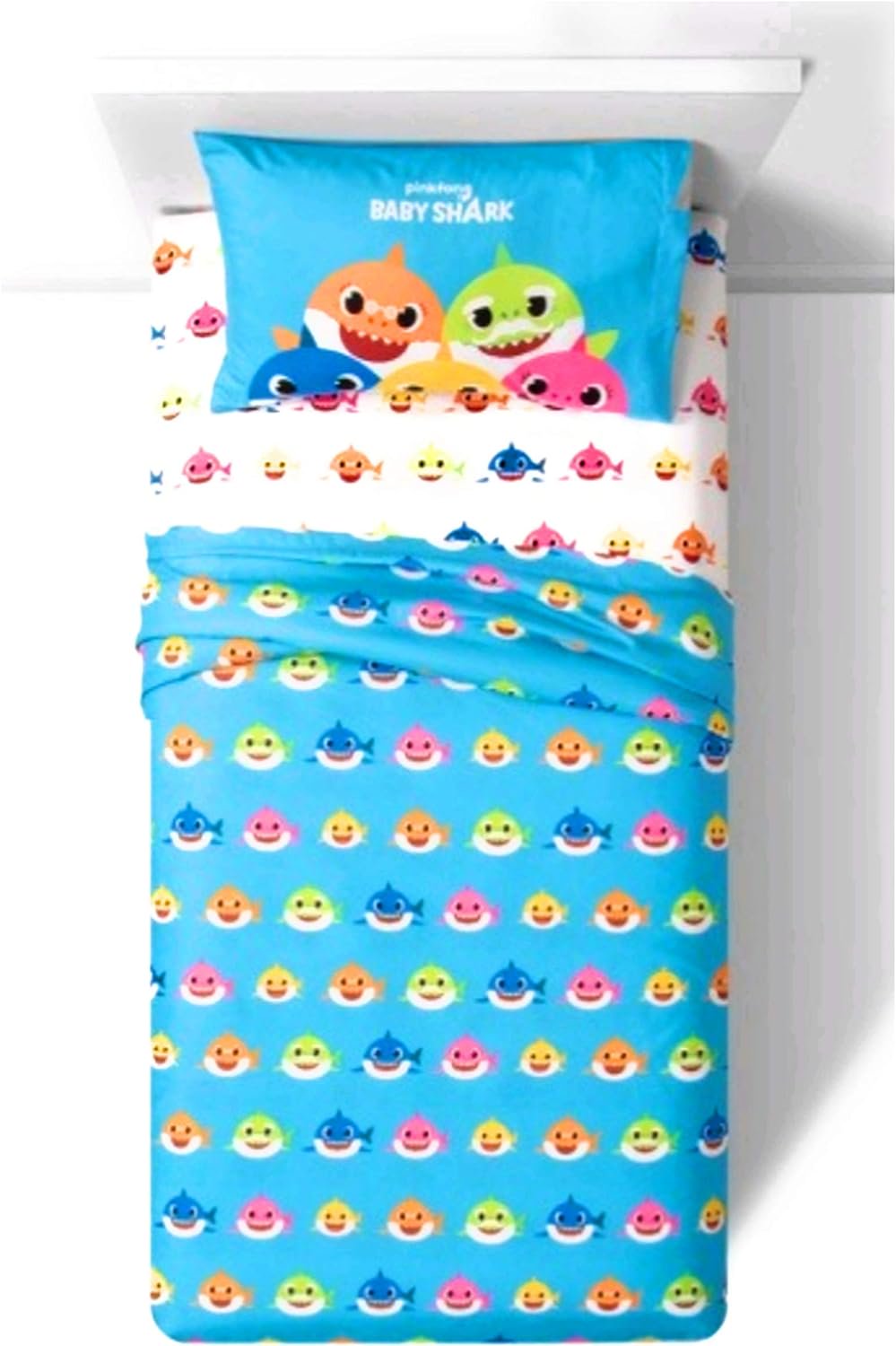 Baby Shark Twin Size Sheet Set