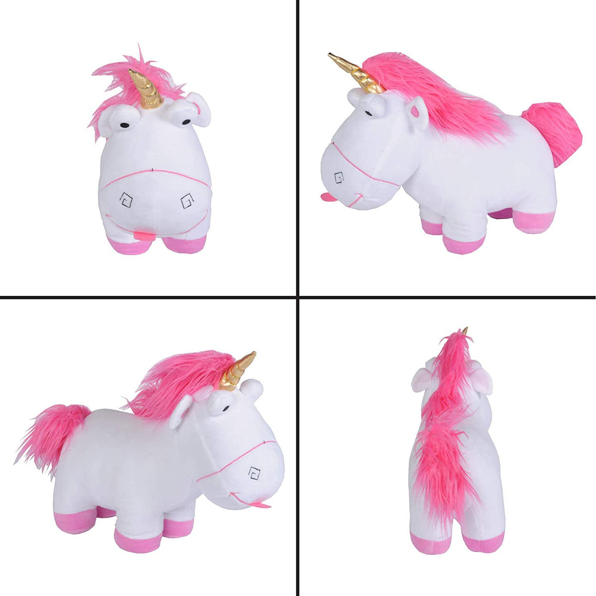 Franco Kids Bedding Soft Plush Cuddle Pillow Buddy, One Size, Fluffy Unicorn