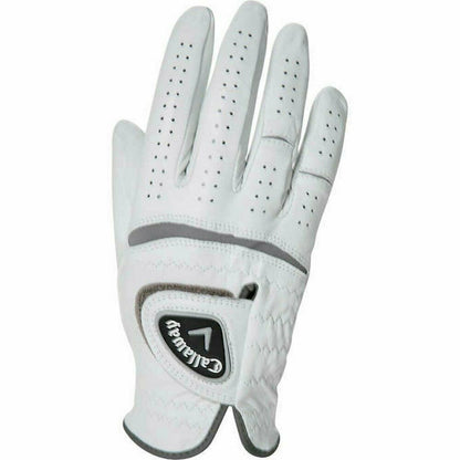 Callaway Men's Leather Golf Glove 4-pack: Right and/or Left Handed (Small, left)