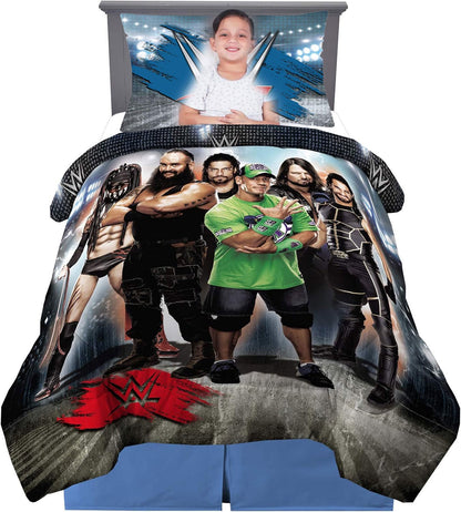 Franco Kids Bedding WWE Armageddon Twin/Full Comforter & Sham Set