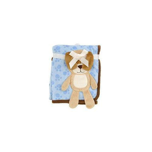 Babies R Us 3D Puppy Blanket - Blue - 30 x 40
