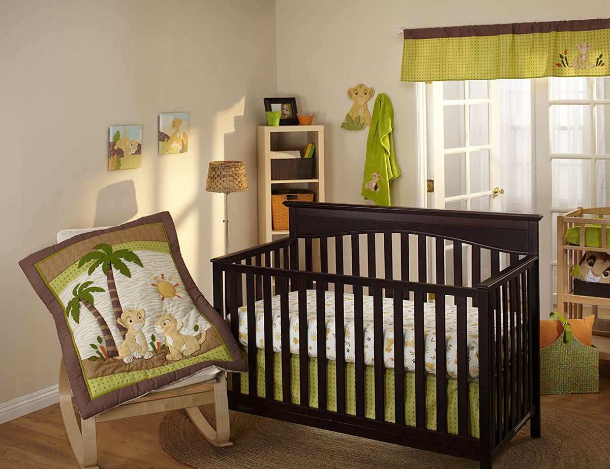 Disney Lion King Wild About You 4 Piece Crib Bedding Set