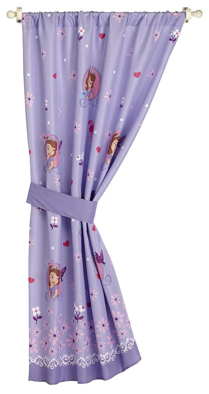 Disney Minnie Fluttery Friends Window Panel and Tieback