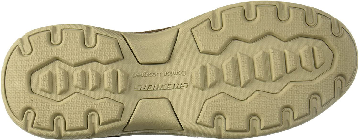 Skechers Men's Expended-Menson Leather Lace Up Boat Shoe