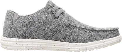 Skechers Melson Mens Relaxed Fit Slip-on Loafers - Chad Grey