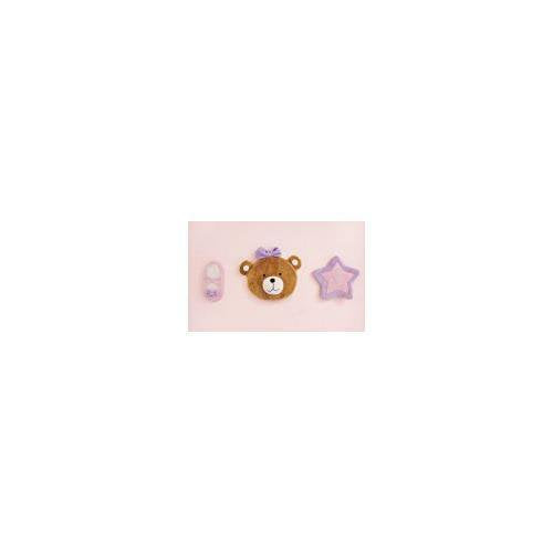Li'l Kids - Ballerina Bear Wall Hanging 3-piece Set