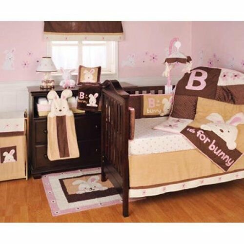 B is for Bunny - 4 Piece Crib Set