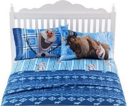 Disney Frozen Olaf Full Size Sheet Set