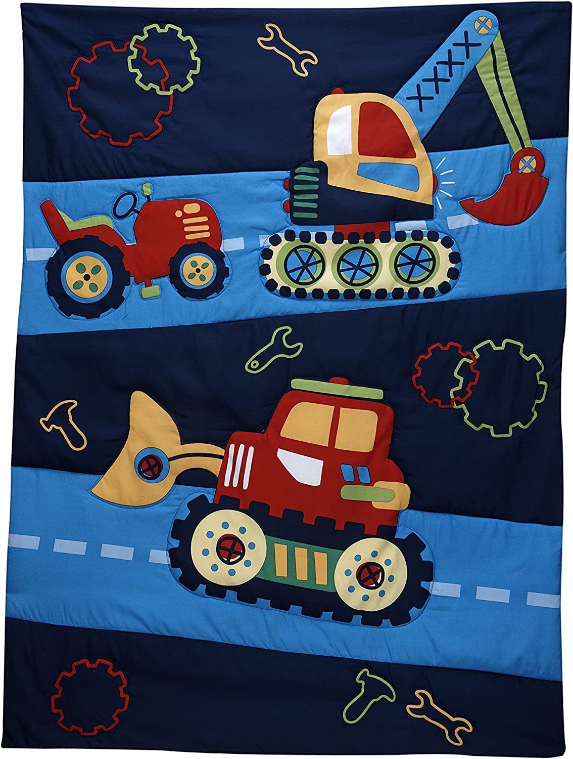 Everything Kids Under Construction 4 Piece Toddler Bedding Set