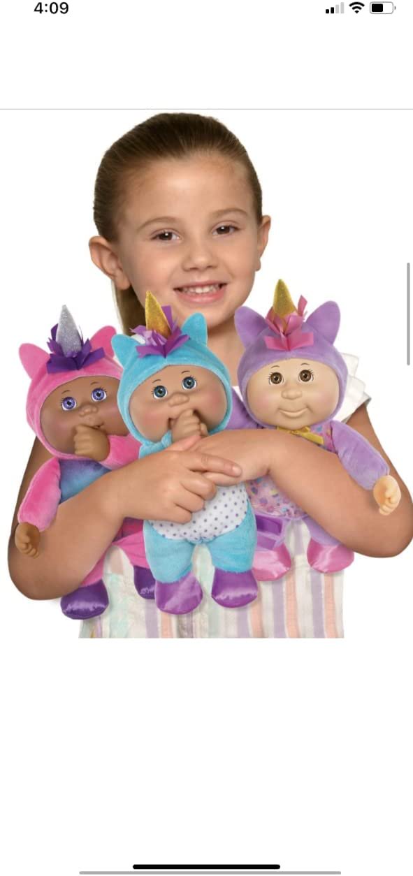 Cabbage patch kids fantasy friends unicorns 3 pack