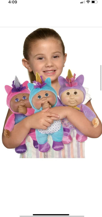 Cabbage patch kids fantasy friends unicorns 3 pack