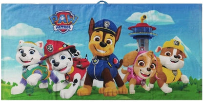 Franco Kids Paw Patrol Bath/Pool/Beach Towel, Cotton 27 in x 54 in