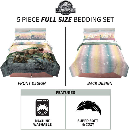 Franco Kids Bedding Super Soft Microfiber Comforter and Sheet Set