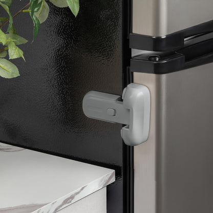Todays Kids Child Proof Refrigerator Lock - Fridge / Freezer Lock, Easy to Install Child Lock for Fridge