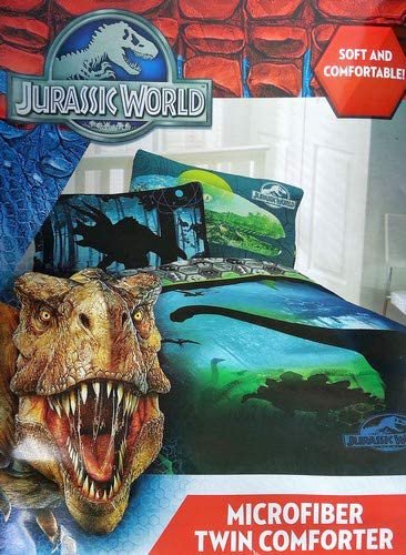 Universal Jurassic Perfect World Comforter, Twin