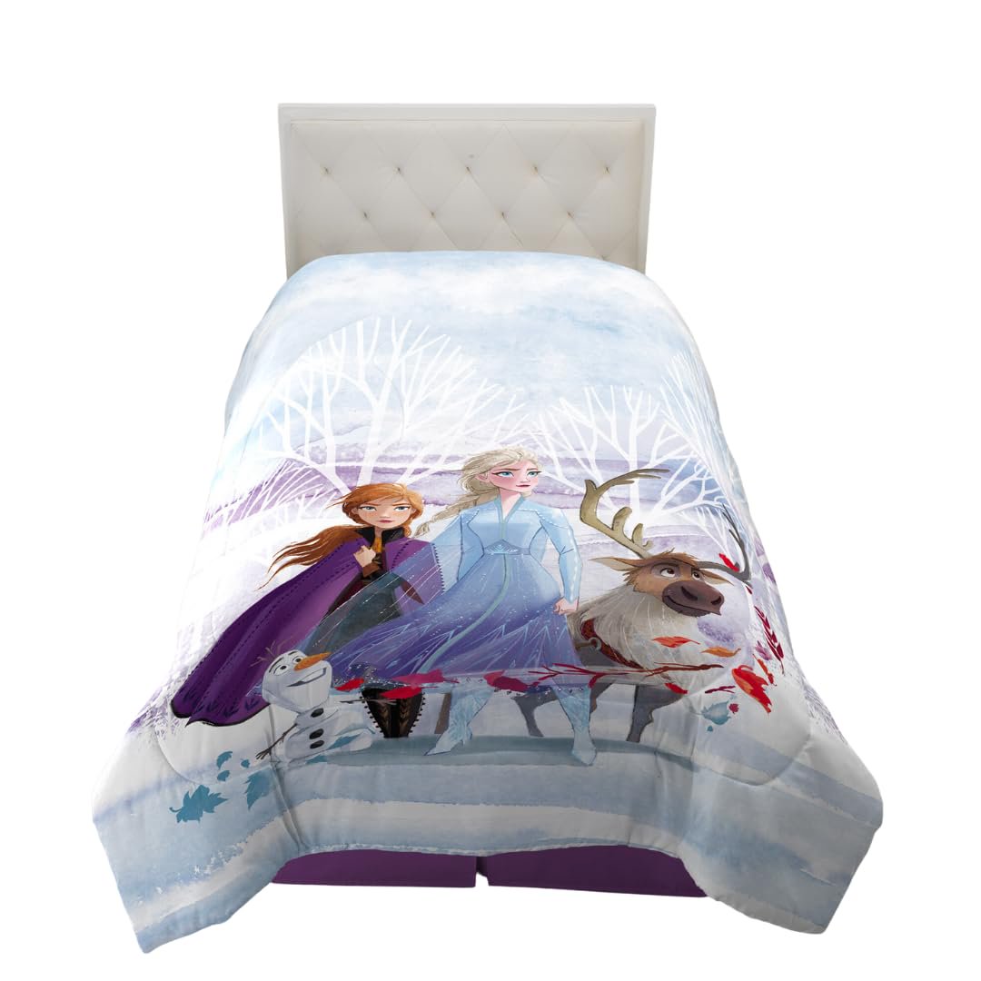 Franco Disney's Frozen 2 Super Soft Reversible Full Comforter