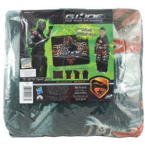 G.I. Joe Youth Cuddly Wrap Throw Robe Blanket - The Rise of Cobra