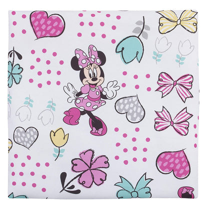 Disney Minnie Mouse 4 Piece Toddler Bedding Set