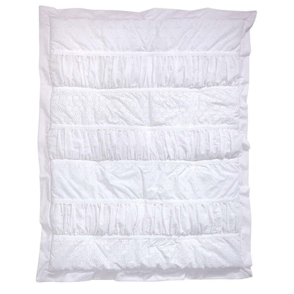 Carter's Lily 3 Piece Crib Bedding Set, White