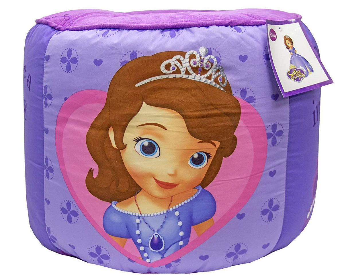 Disney Junior Sofia The First Ready to Be 12" Pouf Ottoman