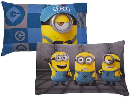 Franco Manufacturing Despicable Me Minions 'Follow Mel' 3 Piece Twin sheet set