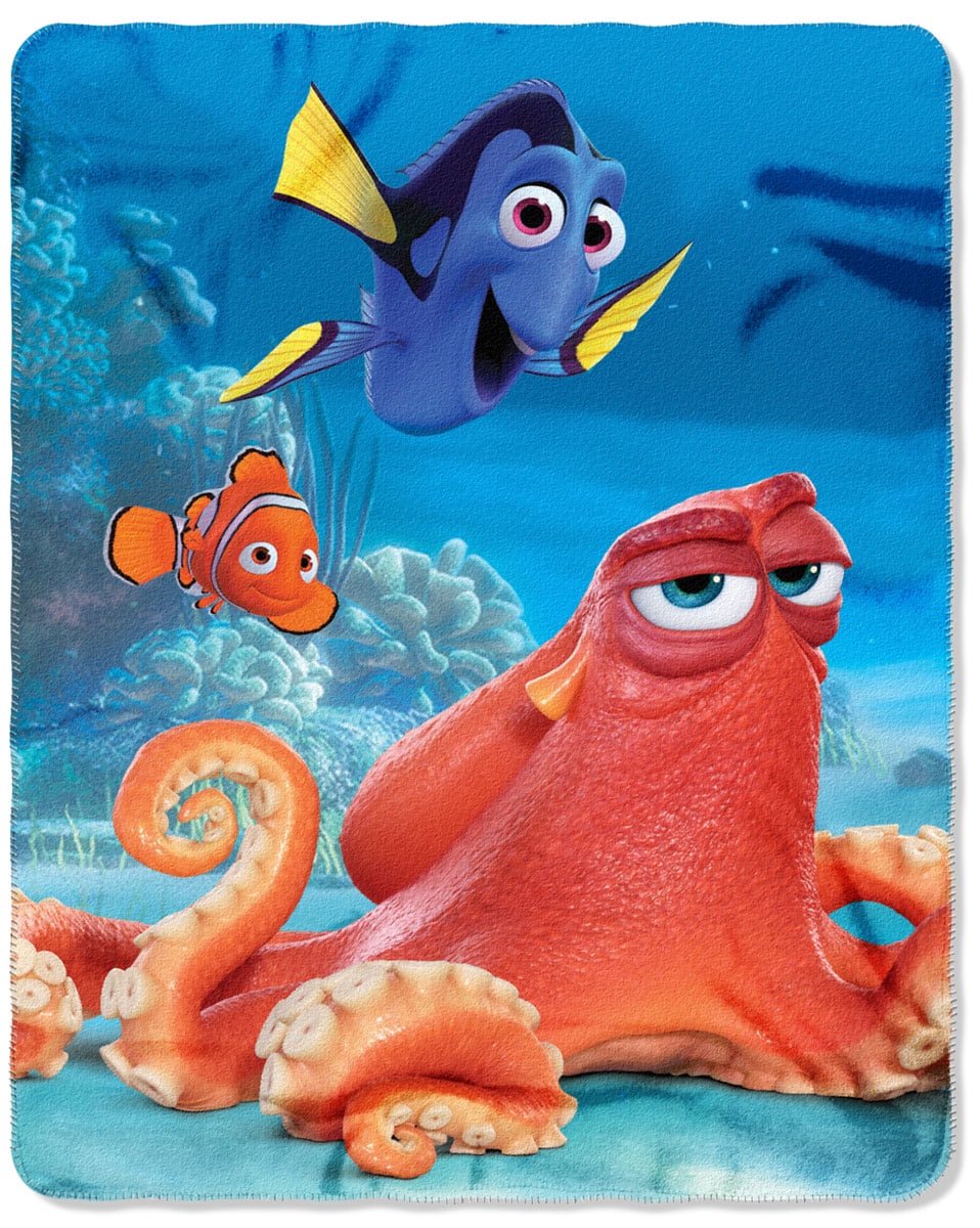 Disney Finding Dory Fleece Throw Blanket - Soft and Warm