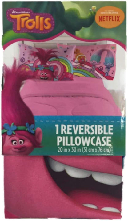 Trolls Twin Feel The Beat Kids Toddler Children Pillowcase