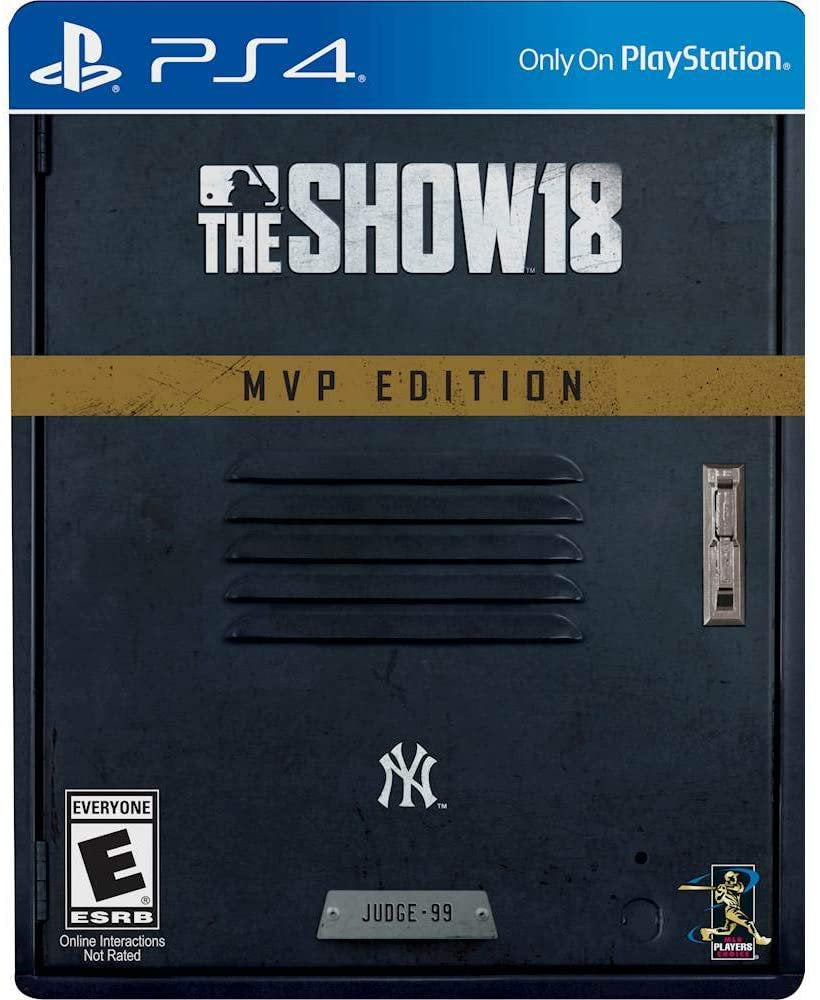 MLB The Show 18 MVP Edition - Limited Edition Steelbook Packaging - PlayStation 4