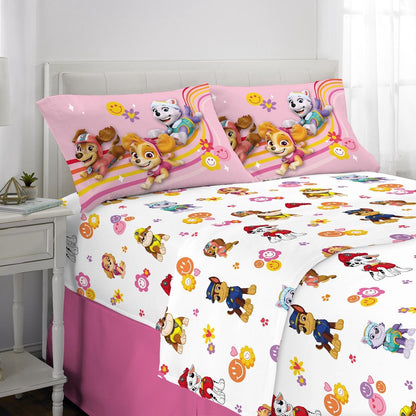 Franco Kids Paw Patrol Full Size Sheet Set "Pawsome Fun"