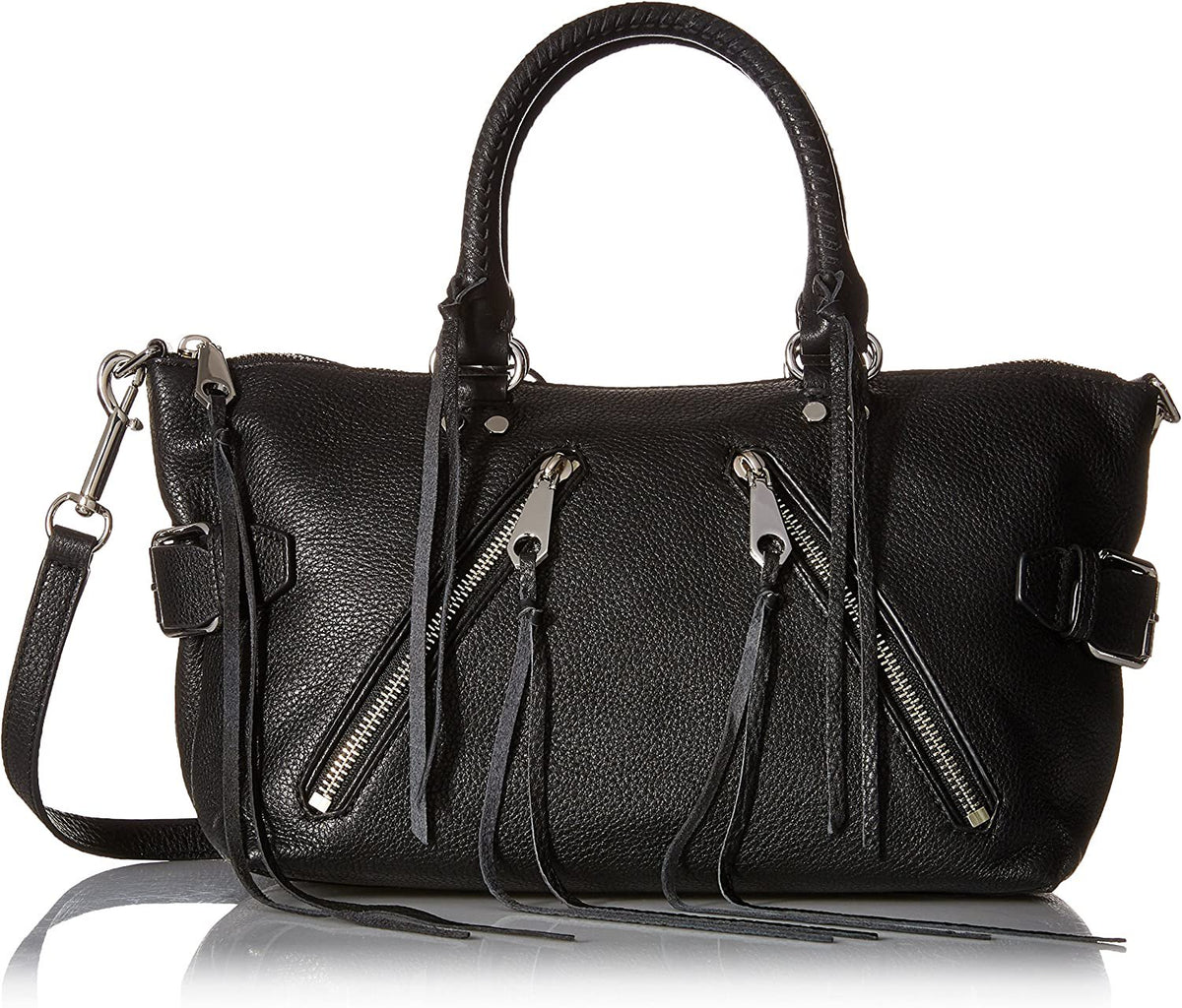 Rebecca Minkoff Moto Satchel Tote, Black