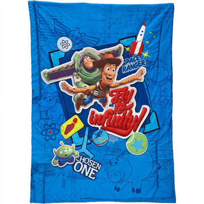 Disney Toy Story Fly to Infinity 4-piece Toddler Bedding Set