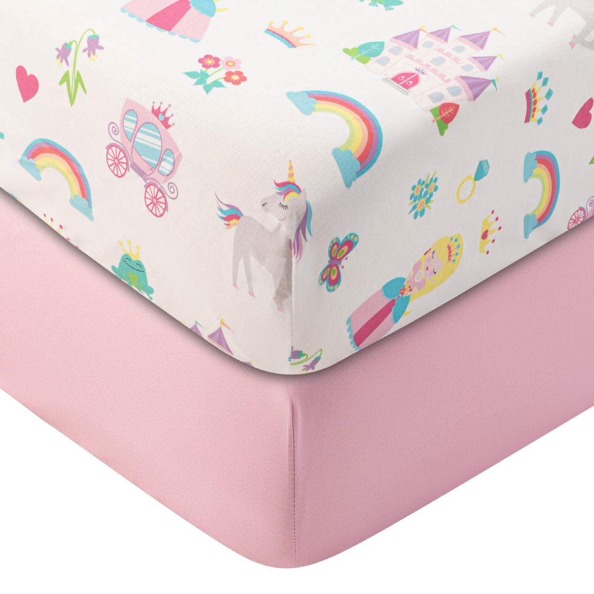 Today's Kids 1-Pack Monster Truck Fitted Baby Crib Sheet Boy - Soft & Breathable Printed Nursery Toddler Bed Sheets for Boys, Elastic Edge with Deep Pockets, Machine Washable, Fits 28" x 52" Mattress