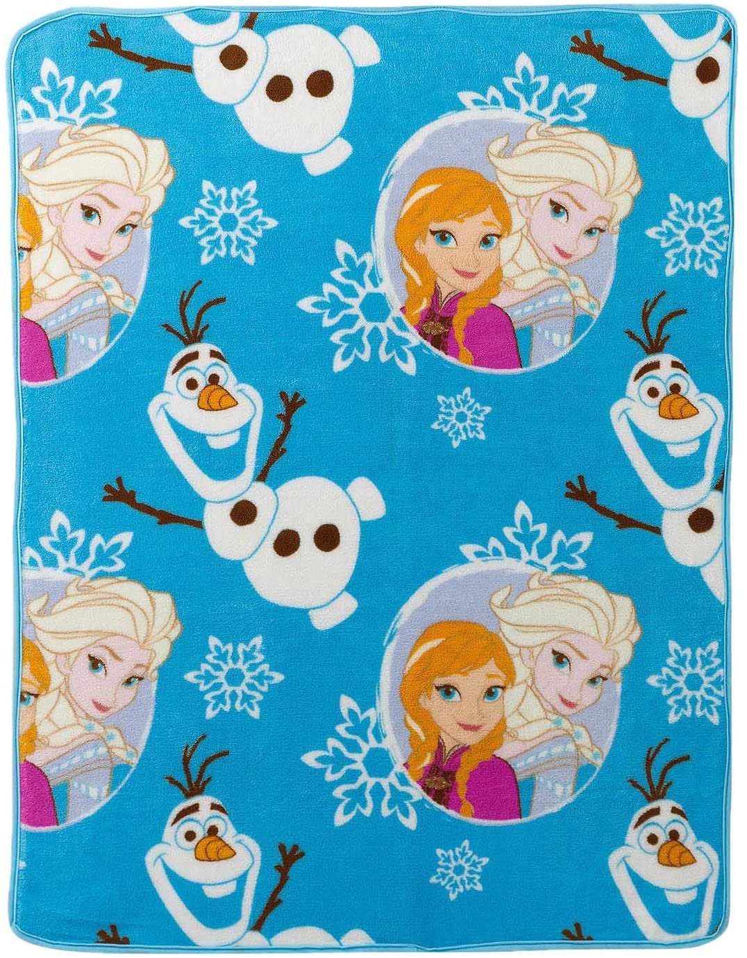 Disneys Frozen Olaf Hugger and Elsa Anna Throw Set