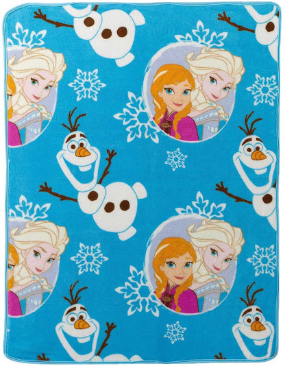 Disneys Frozen Olaf Hugger and Elsa Anna Throw Set